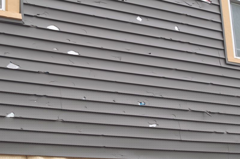 Melted Siding Replacement